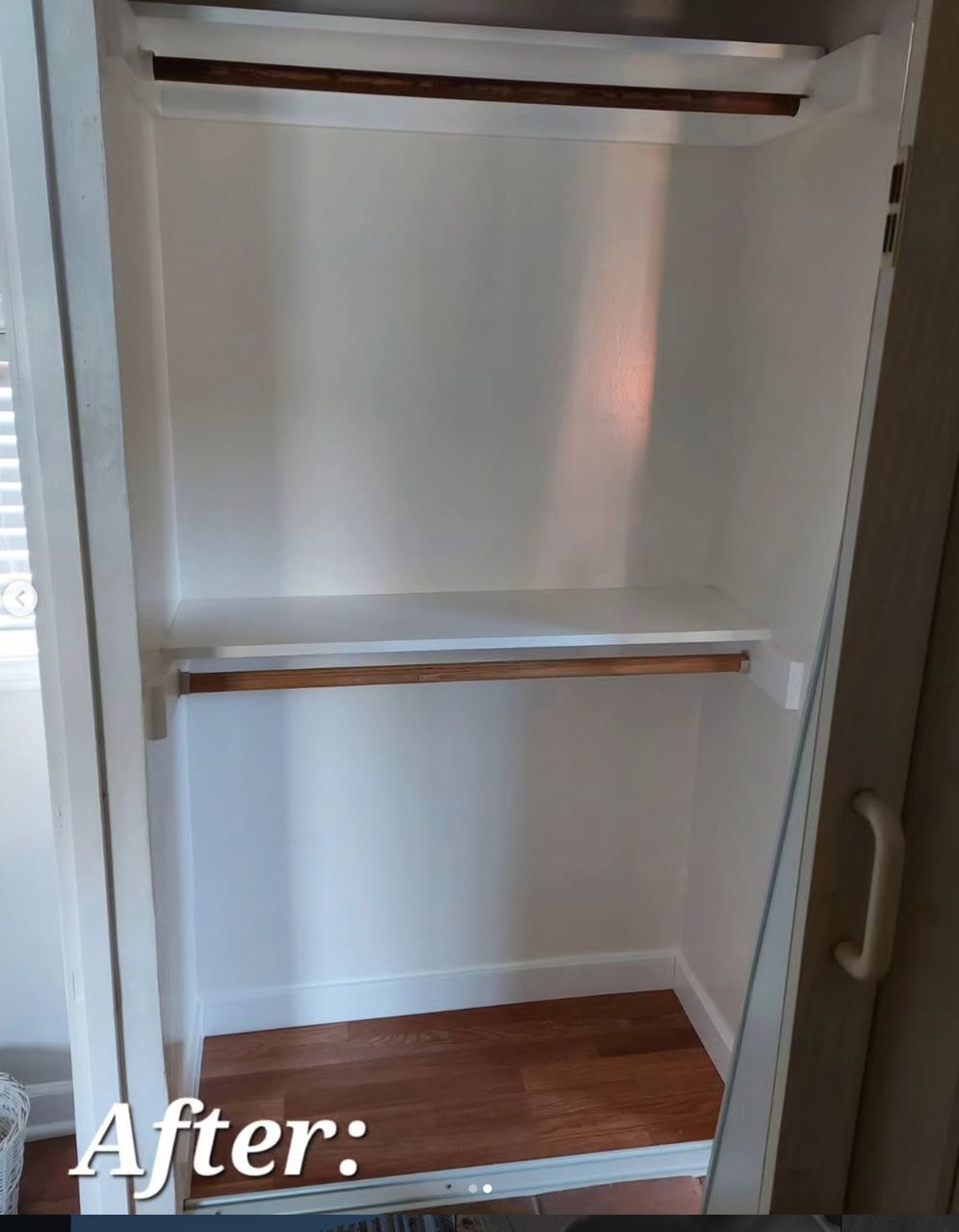 Custom Closet Build-Out — after