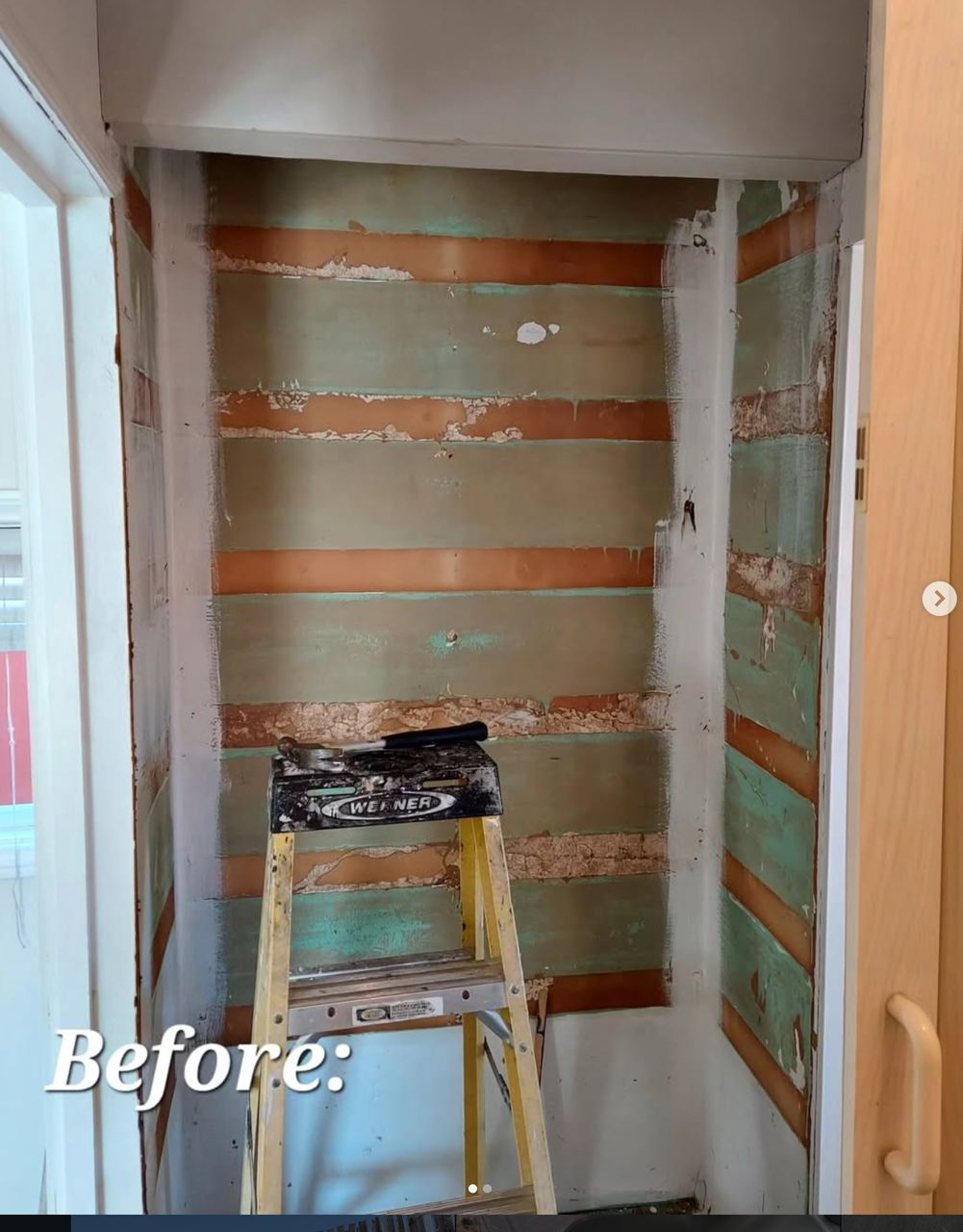 Custom Closet Build-Out — before