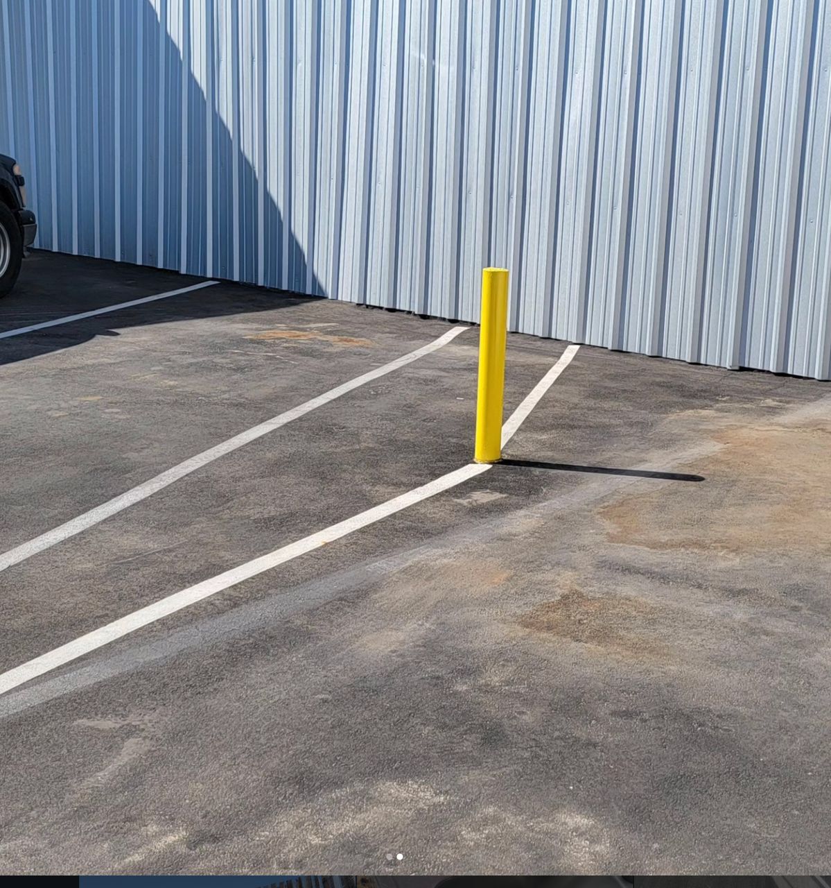 New Sheet Metal Wall — after